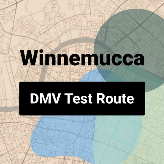 Winnemucca, Nevada DMV Driving Test Routes