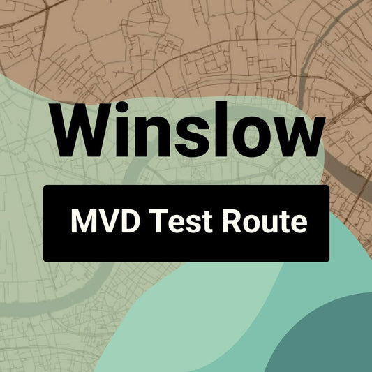 Winslow, Arizona MVD Driving Test Routes