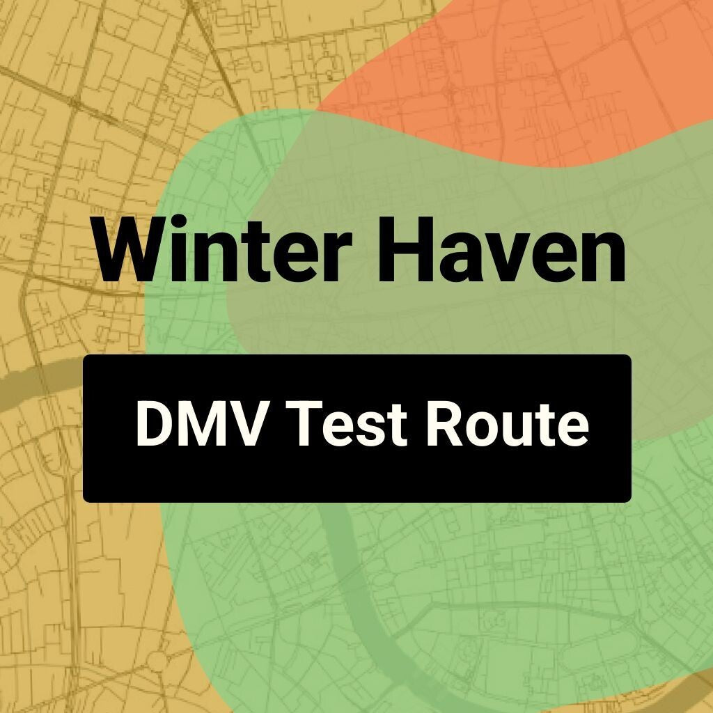 Winter Haven, Florida DMV Driving Test Routes