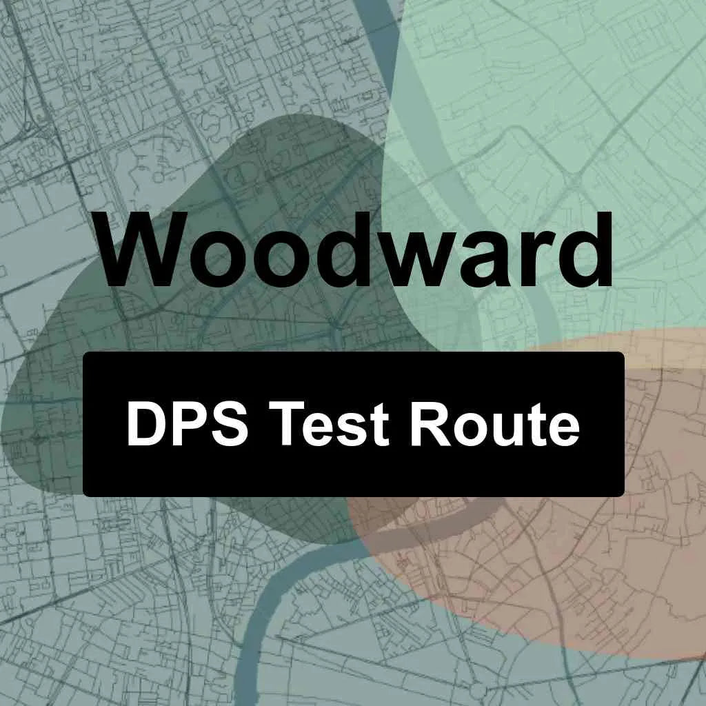 Woodward, Oklahoma DPS Driving Test Routes