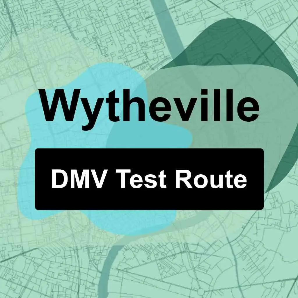 Wytheville, Virginia DMV Driving Test Routes