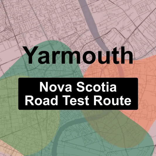 Yarmouth, Nova Scotia Access Driving Test Routes