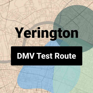 Yerington, Nevada DMV Driving Test Routes