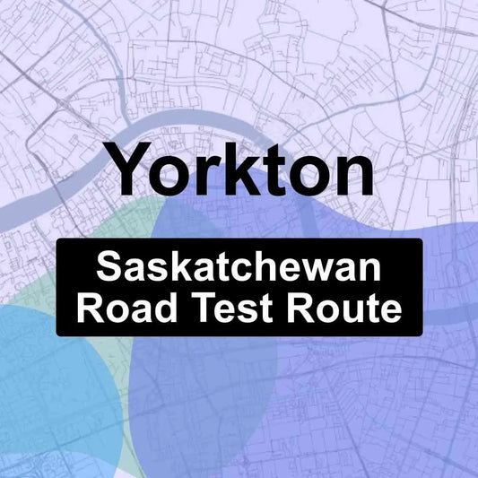 Yorkton, Saskatchewan SGI Driving Test Routes
